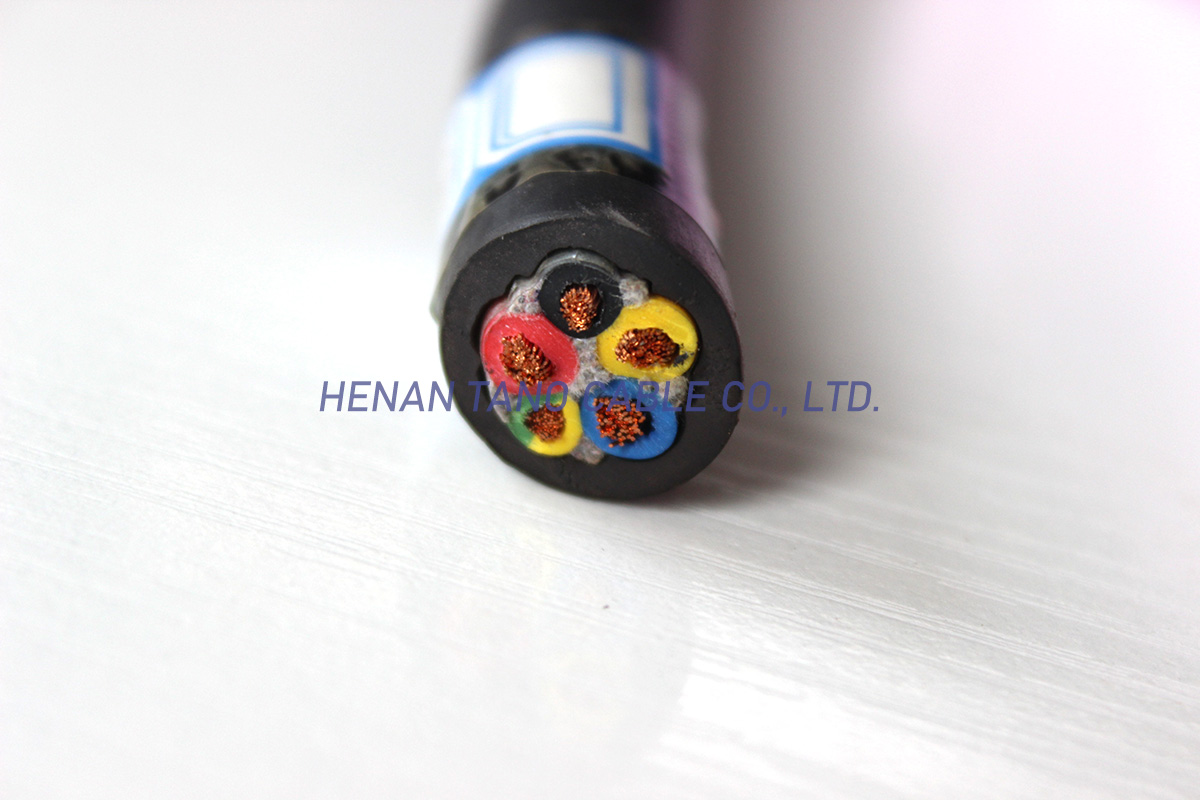 Multi core h07rn-f rubber insulated flexible power cable