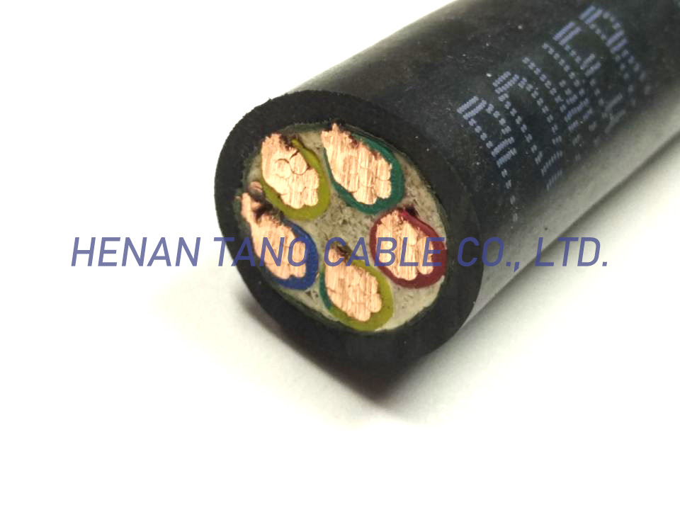 0.6/1kv low voltage copper conductor xlpe insulation 5 core power cable