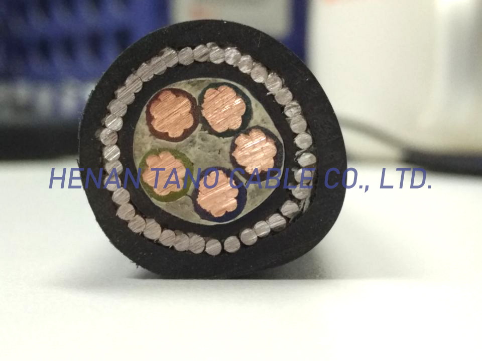 5 core armoured cable 120mm LSZH pvc sheath power cable low voltage