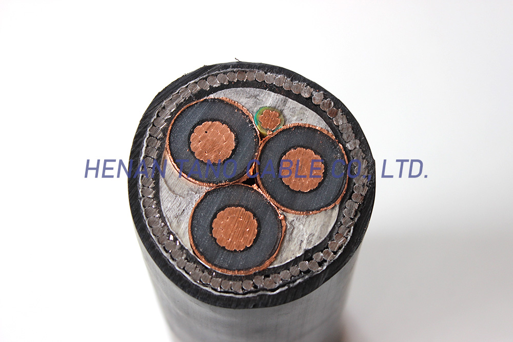 Kv Three Core Copper Conductor Xlpe Insulate Yjv Power Cable Henan Tano Cable Co Ltd