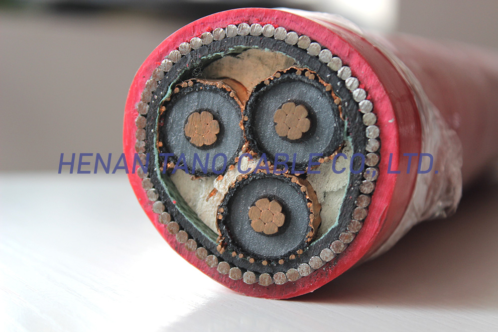 factory supply 3x95mm2 xlpe insulate 3×150 power cable