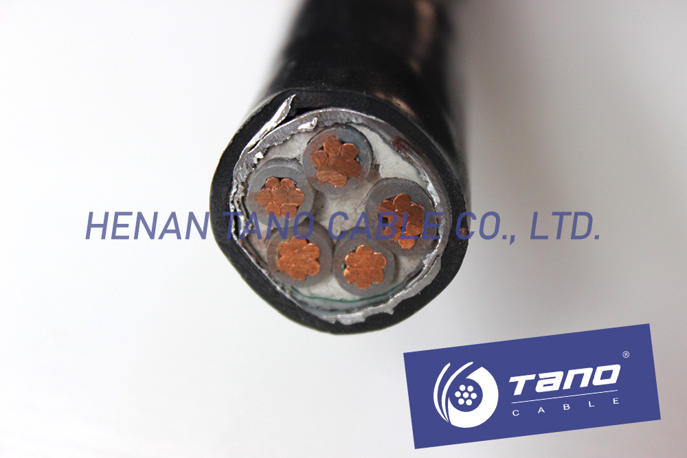 Professional cable manufacturer yjv 5 core 6mm2 power cable