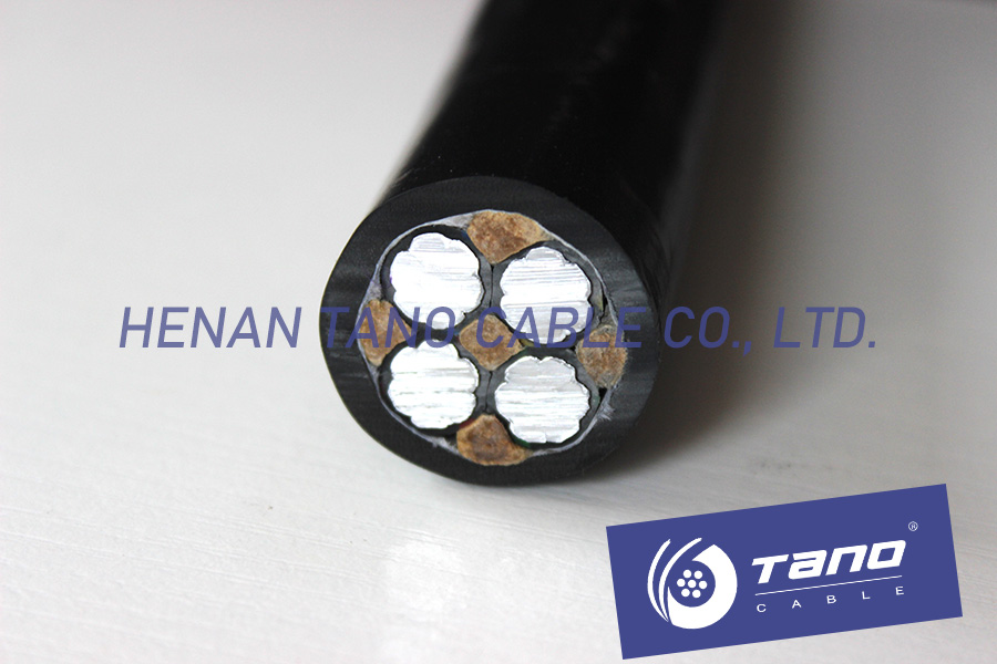 China cable factory overhead insulated abc cable/service drop cable