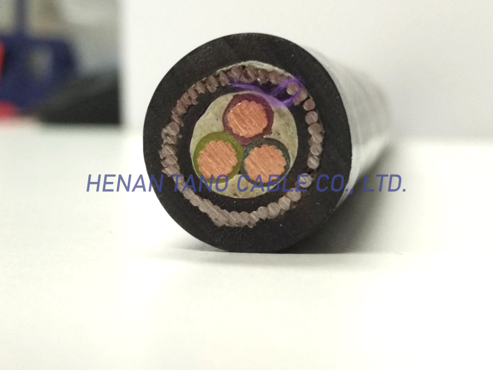 High quality medium voltage cable xlpe insulated copper conductor power cable