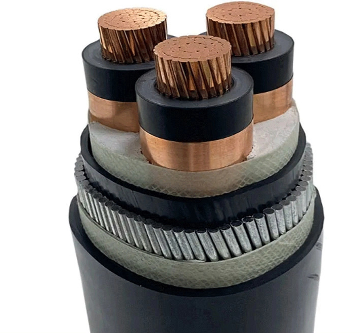 12.7/22kv Medium voltage cable low smoke halogen free armored power cable