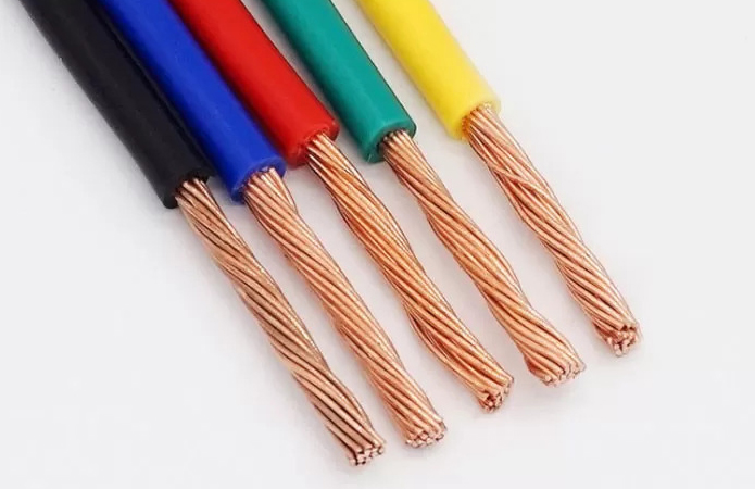 PVC insulated wire low smoke