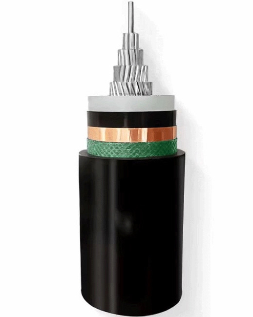 XLPE insulated power cable copper/aluminum conductor medium voltage